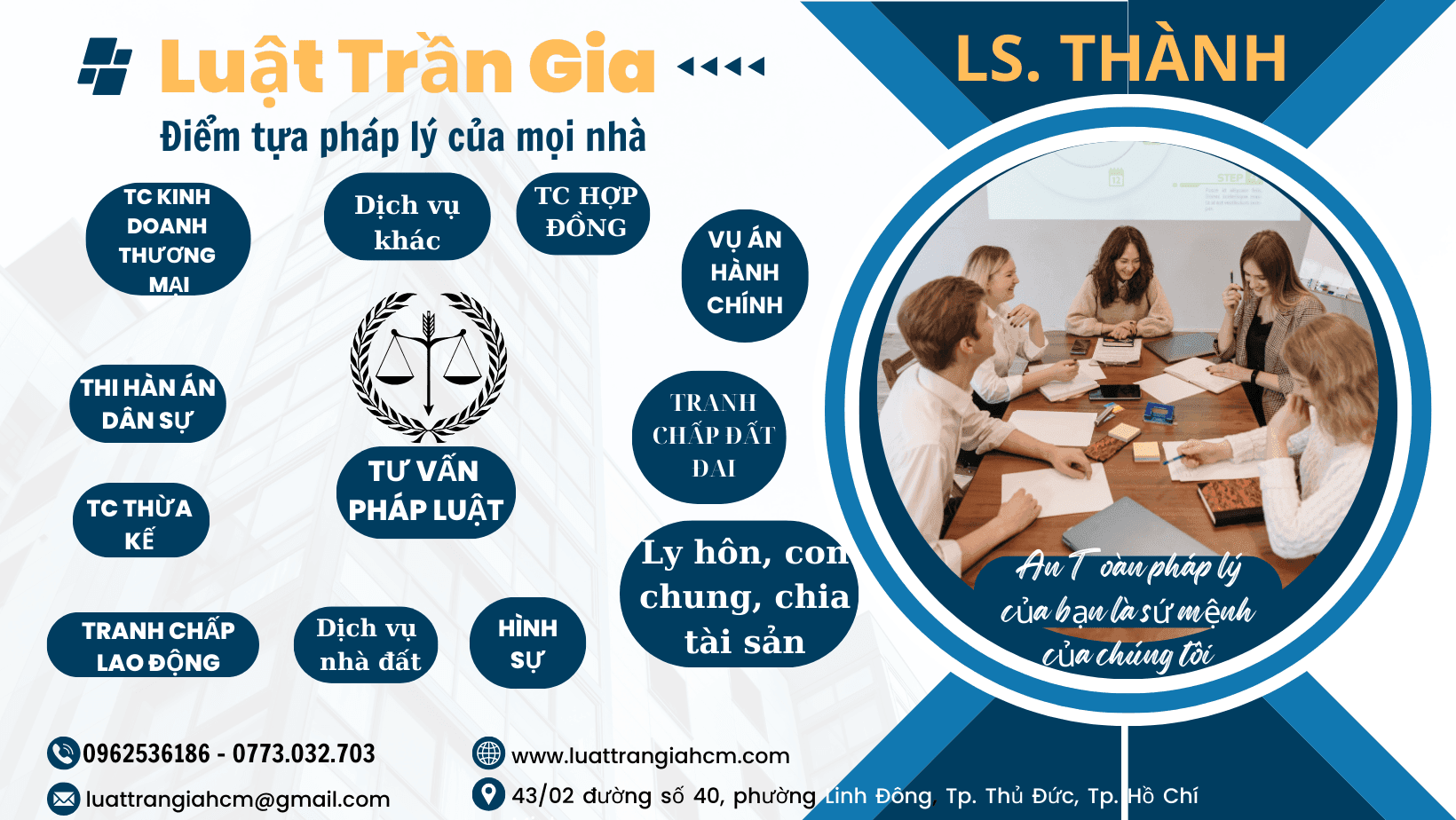 Văn phòng Luật sư giỏi uy tín tại thành phố Buôn Ma Thuột 2 Luật Trần Gia Văn phòng Luật sư giỏi uy tín tại thành phố Buôn Ma Thuột Luật Trần Gia