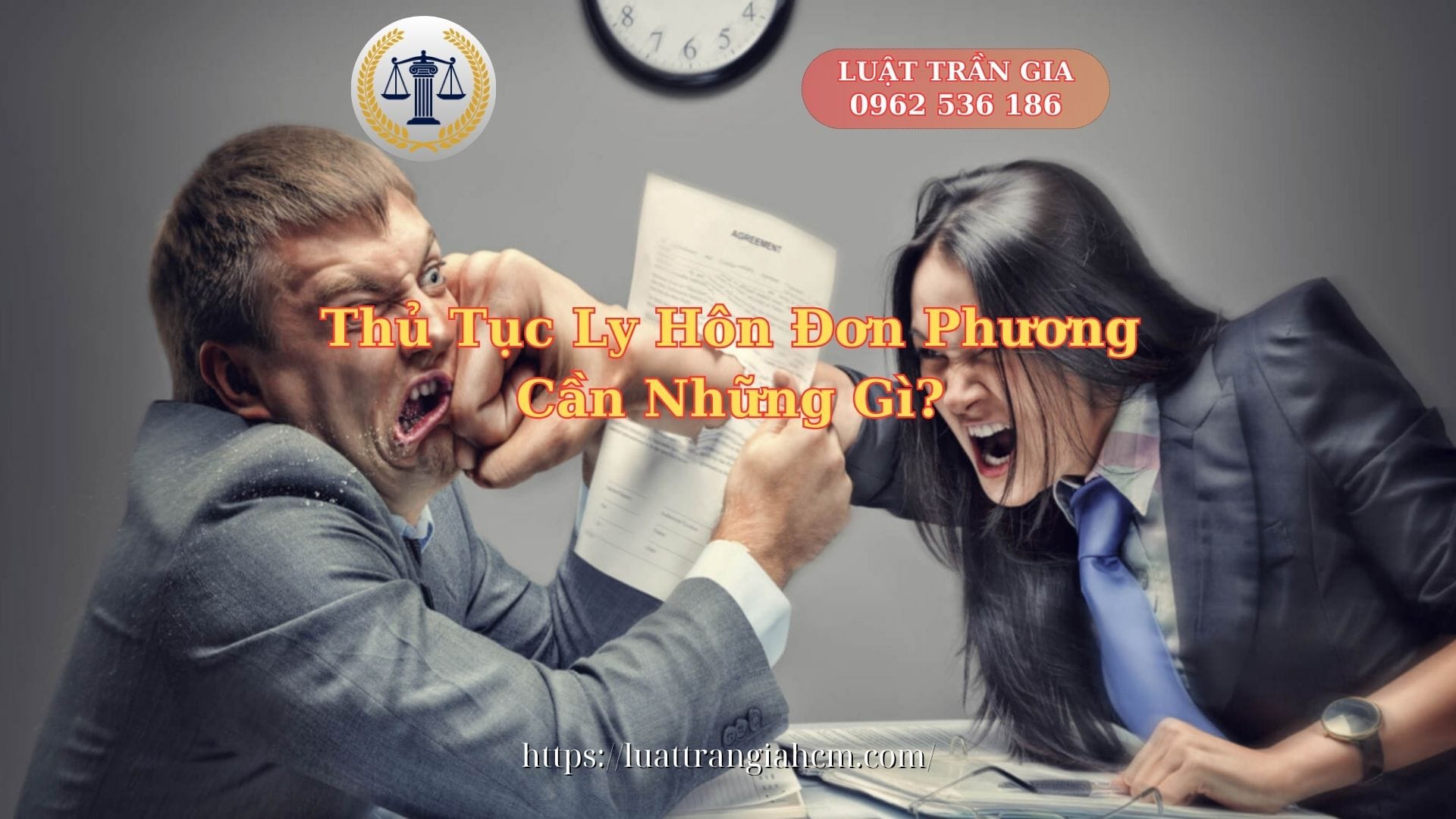 Thủ Tục Ly Hôn Đơn Phương Cần Những Gì - Luật Trần Gia 0962536186