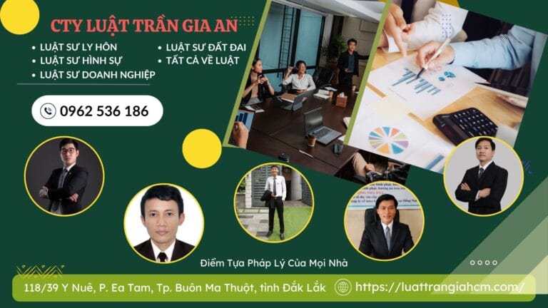 Luật Trần Gia Văn phòng Luật Sư đất đai Buôn Ma Thuột, Chuyên Khởi Kiện Tranh Chấp Đất Đai, cung cấp dịch vụ đất đai Luật Trần Gia