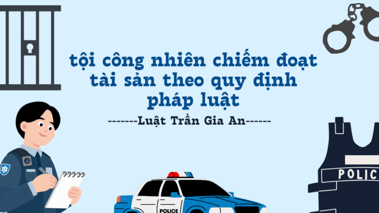 Luật Hoàng Minh An Tội công nhiên chiếm đoạt tài sản theo quy định pháp luật Luật Hoàng Minh An