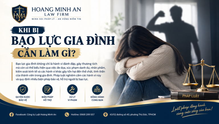 Luật Hoàng Minh An KHI BỊ BẠO LỰC GIA ĐÌNH – CẦN LÀM GÌ? Luật Hoàng Minh An