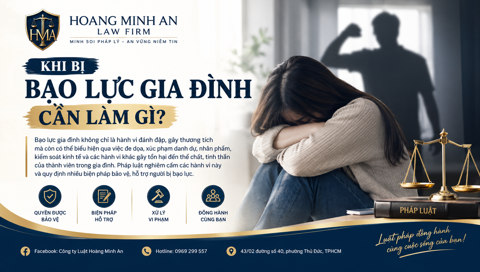 KHI BỊ BẠO LỰC GIA ĐÌNH – CẦN LÀM GÌ? 1 Luật Hoàng Minh An KHI BỊ BẠO LỰC GIA ĐÌNH – CẦN LÀM GÌ? Luật Hoàng Minh An