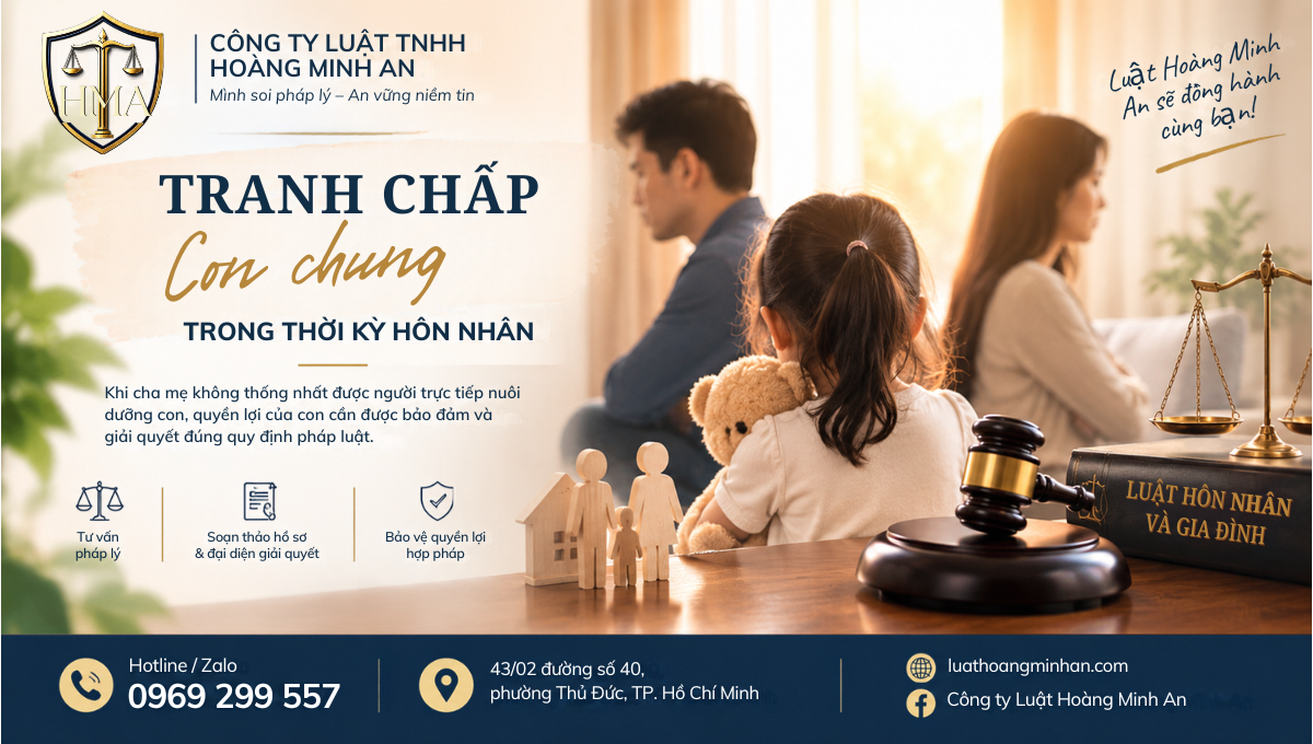 TRANH CHẤP CON CHUNG 11 TRANH CHẤP CON CHUNG
