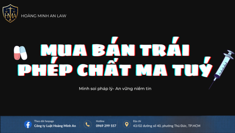 Luật Hoàng Minh An TỘI TỔ CHỨC SỬ DỤNG TRÁI PHÉP CHẤT MA TÚY Luật Hoàng Minh An